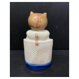 MN Gophers hockey goalie decanter, Ezra Brooks