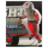 Coors Light #40 NASCAR tin tacker, NOS