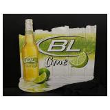 Bud Light Lime tin tacker, NOS