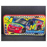 Lot of 3 tin NASCAR items: #24 Jeff Gordon and Dale Jr #8