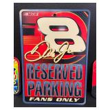 Lot of 3 tin NASCAR items: #24 Jeff Gordon and Dale Jr #8