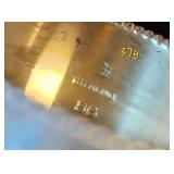 Antique Sterling Silver Napkin Rings ~ Emma * Chas * Gus, grams