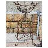 Tall Tiered Iron Planter