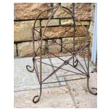 Tall Tiered Iron Planter