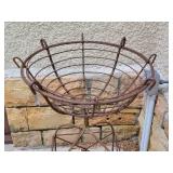 Tall Tiered Iron Planter