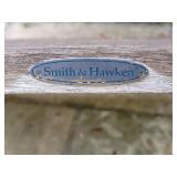 Smith and Hawken Teak Side Table, A