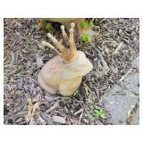 Iron Frog Prince Garden Statue