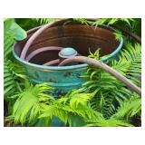 Hammered Copper Hose Holder