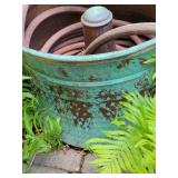 Hammered Copper Hose Holder