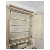 Lillian August Mirrored Cabinet Panel Empire Secretary Desk