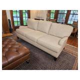 At Home & Co. Tan Modern Contemporary Sofa from