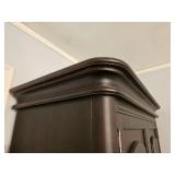 American Contemporary Mahogany Wardrobe Cabinet