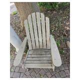 All-Weather Polywood Resin Adirondack Chairs, A ~ pair