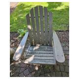 All-Weather Polywood Resin Adirondack Chairs, C ~ pair