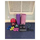 Pilates Weights, Accessories, and Matts