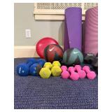 Pilates Weights, Accessories, and Matts