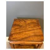 Antique Oriental Lacquer Finnish Side Table