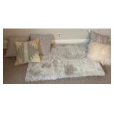 Grey Scale Décor Throw Pillows