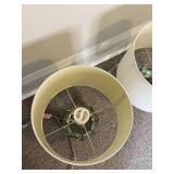 Modern Lucite Prysm Table Lamps