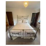 French Provincial Steel Queen Bedframe