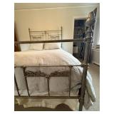 French Provincial Steel Queen Bedframe