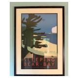 Sleeping Bear Dunes National Lakeshore Travel Poster