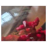 Vibrant Red Coral Decor Sculpture