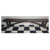 Sturdy Farmhouse Entry Bench