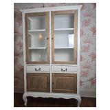 Charming Contemporary Farmhouse Display Cabinet