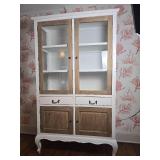 Charming Contemporary Farmhouse Display Cabinet