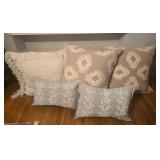 Comfy Embroidered Throw Pillow Collection - (5)