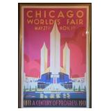 Weimer Purcell Poster - Chicago World