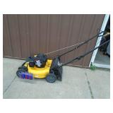 Dewalt rear wheel drive self propelled mower. Looks nearly new. Tested & works. As shown.