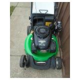Lawn Boy self propelled mower with bagger. Electric start. Kohler motor. As shown.