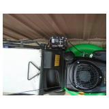 Lawn Boy self propelled mower with bagger. Electric start. Kohler motor. As shown.