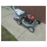 Craftsman 6.5 push mower with bag. Used condition. Tested & works. As shown.