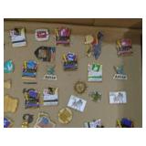 Flat of hat/lapel pins. As shown.