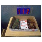 Flat with holster leather ammo belt & cleaning patches belt for 38 waist. 38/45 cal. As shown.