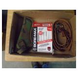 Flat with holster leather ammo belt & cleaning patches belt for 38 waist. 38/45 cal. As shown.