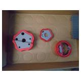 Flat of real Avid gun blocks & cleaning kit. As shown.