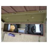 2 gun metal steel cases. 48X12x12 with cam over locks & gasket on lid. As shown.