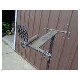 Self standing gun mount system for 2 weapons. Sight shown is not included. As shown.