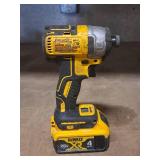 DeWalt® 1/4" (6mm) 20V 5Ah Impact Driver DCF887 with DeWalt 20V 4Ah Lithium Ion Battery