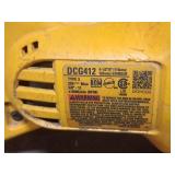 DeWalt® 4-1/2"/5" 20V Grinder DCG412 with DeWalt 20V 5Ah Lithium Ion Battery