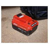 Porter-Cable® 20V Max 90Wh 4.0Ah Max Pack Li-Ion Cordless Tool Battery PCC685L (Black/Red)
