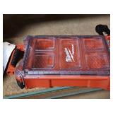 Milwaukee® Packout 15" Plastic Organizer Case (Clear/Red)