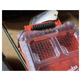 Milwaukee® Packout 15" Plastic Organizer Case (Clear/Red)