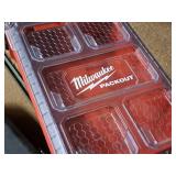 Milwaukee® Packout 15" Plastic Organizer Case (Clear/Red)