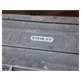 Stanley® Plastic Rolling Tool Box (Black)