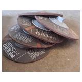 Lot of (5) Pferd Horse Elastic (Steel/Stainless) 7"x1/4"x7/16" Grinding Discs (New)